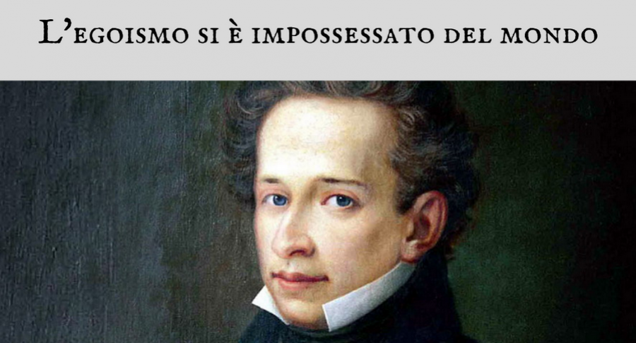 L’EGOISMO, LA PESTE DELLA SOCIETÀ! ( LEOPARDI ) di Alberto Angeli, 12 novembre 2019