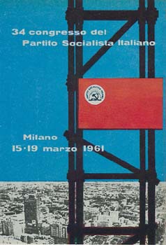 1961 - Manifesto del 34° Congresso del PSI 