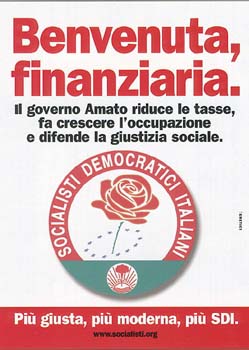 2001- Manifesto SDI in occasione della Legge Finanziaria 2001