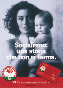 2002 - Manifesto per il tesseramento SDI