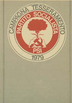 1979 - Campagna per il tesseramento del PSI 