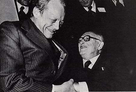 1979 - Pietro Nenni e Willy Brandt 